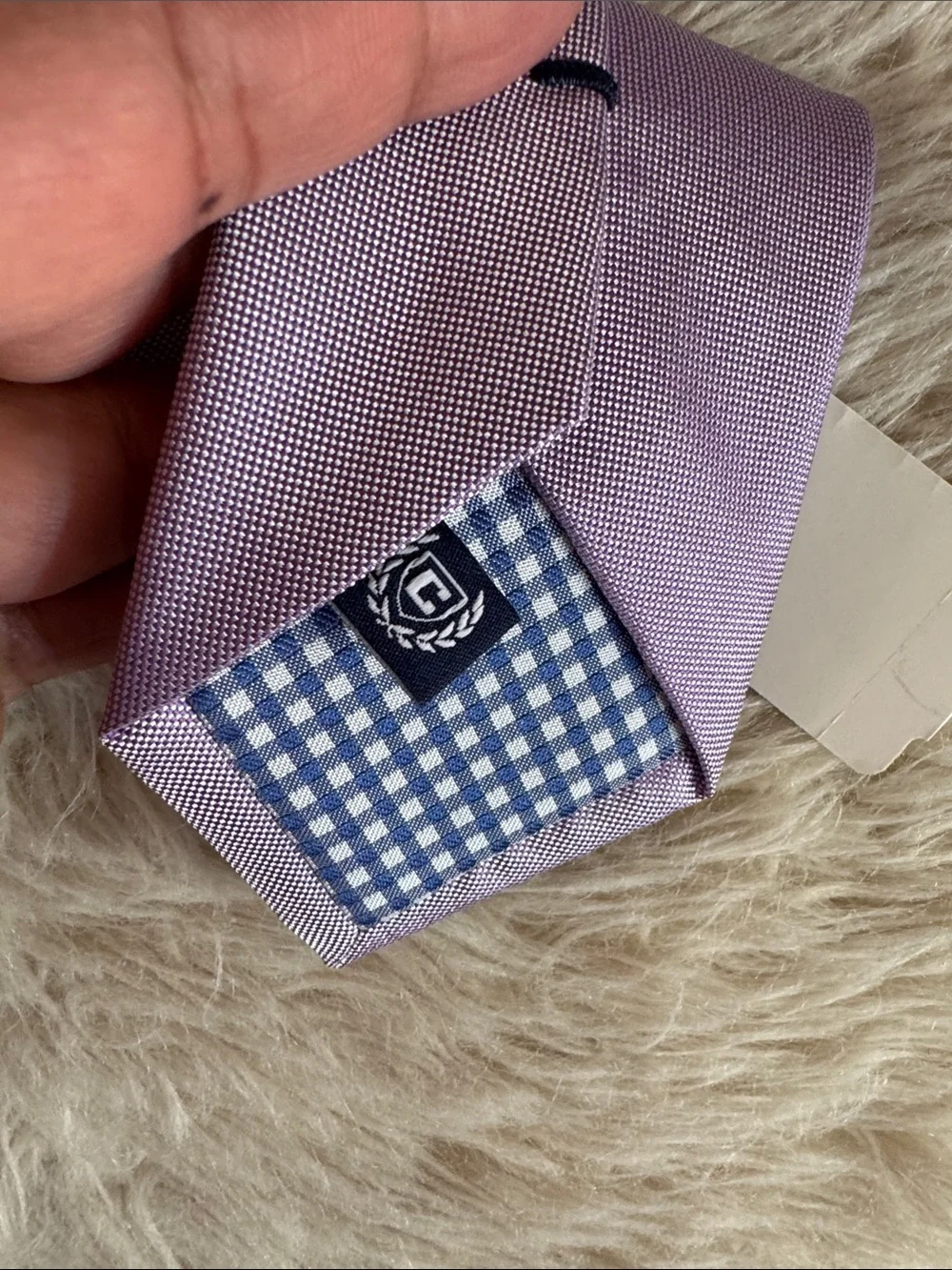 Chaps Purple Satin  Boys’/Youth Necktie”. Tie